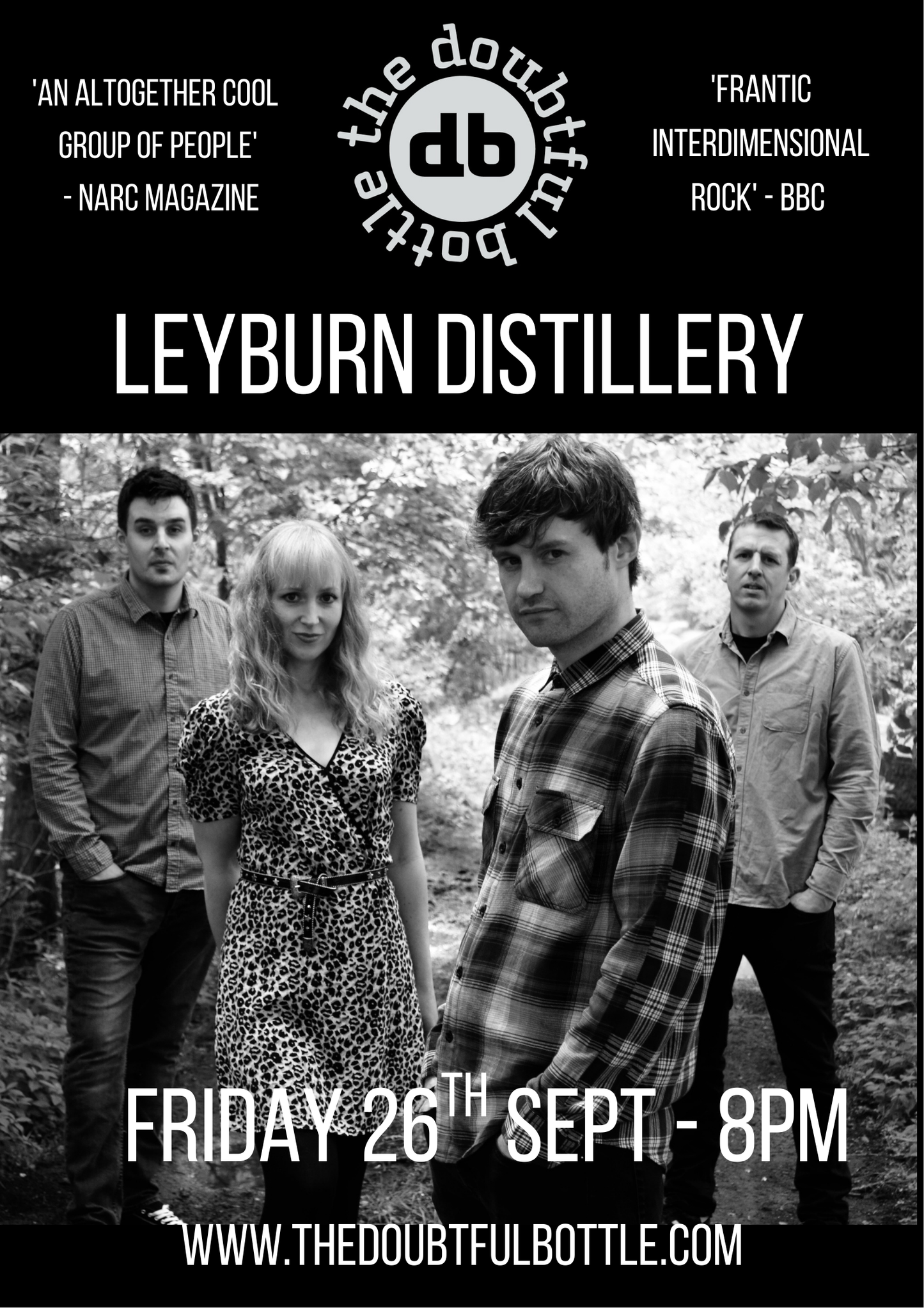 Friday 26th September - The Doubtful Bottle