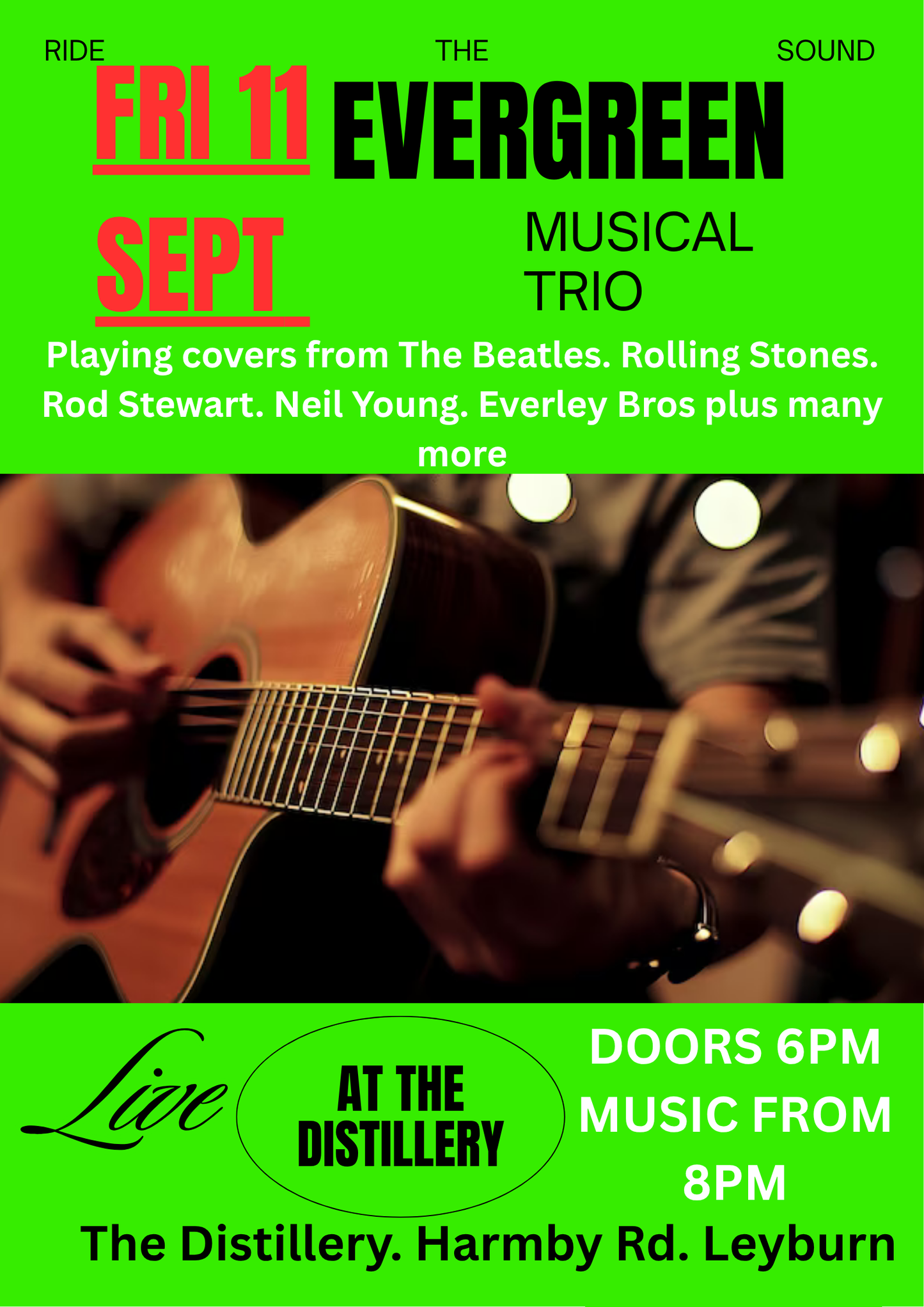 Friday 11th September - Evergreen