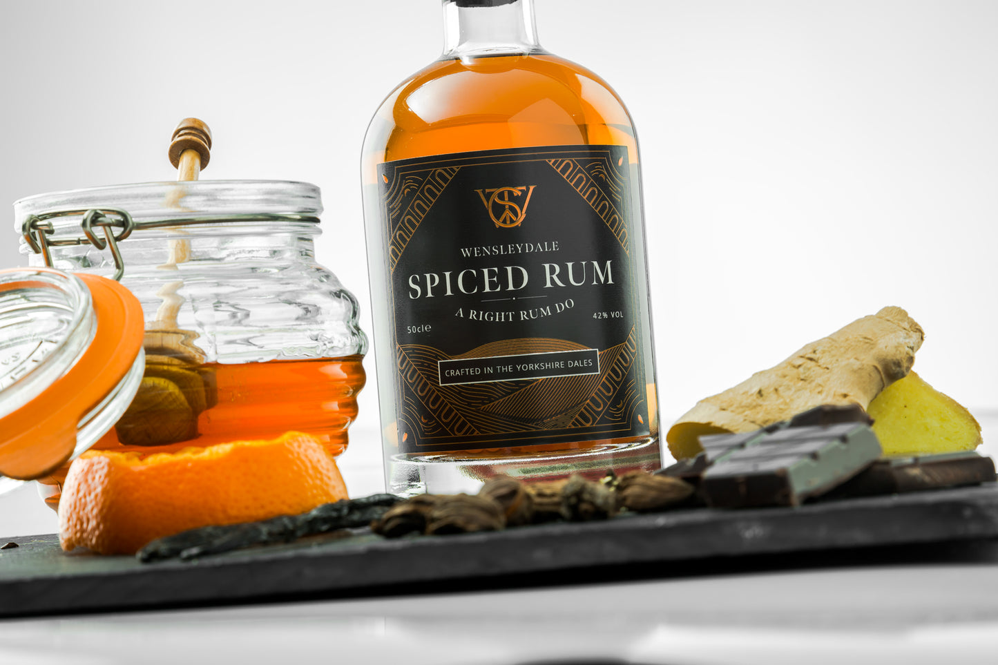 Wensleydale Spiced Rum - 50cl